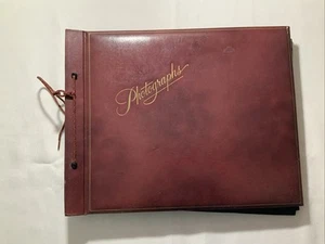 VTG Photo Album 1950s Men Family Military, Wien, Vienna, Venezia,Ámsterdam,París - Picture 1 of 24