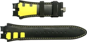 Roger Dubuis 28 mm x 21 mm Black Rubber Watch Band EX45S-EX47S/STD Genuine New - Picture 1 of 2