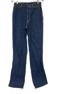 Vintage Brittania Jeans Embroidered Koala Pocket Denim Cotton High Rise 80s 90s - Picture 1 of 10