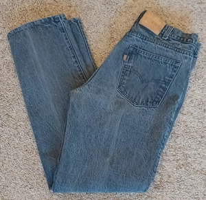 Vintage 80s Levis Two Horse Brand 549 Jeans Mens Size 34x33 Charcoal - Picture 1 of 5