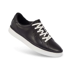 Kizik Men’s Shoes Sonoma Size 11 $169 MSRP Premium Leather Black - Picture 1 of 6