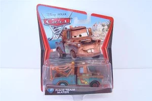 DISNEY PIXAR CARS 2 RACE TEAM MATER NUMBER 1 MATTEL DIE CAST 95 - Picture 1 of 4
