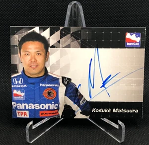 2007 Rittenhouse Indy scheda autografa Kosuke Matsuura inserto auto - Foto 1 di 2