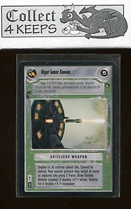 Star Wars CCG Hoth BB: Cañón láser Atgar (SWCCG) jugado - Imagen 1 de 2