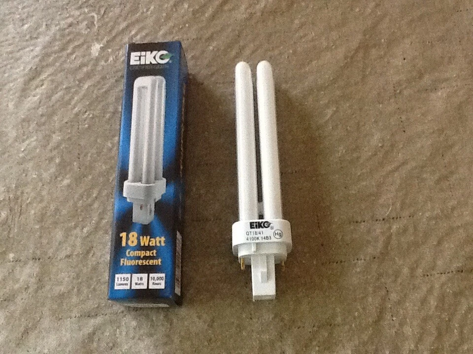 QT18/41 EIKO 18 WATT 2 PIN COMPACT FLUORESCENT LAMP  - Image 1 of 1