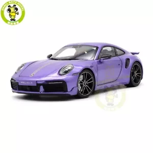 1/18 Minichamps Porsche 911 992 Turbo S 20th Anniversary Viola Diecast Model Car - Picture 1 of 12