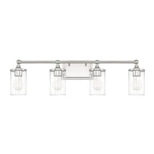 Capital Lighting Camden 4-Light Vanity Light - Polished Nickel - 120741PN-423 - Picture 1 of 1