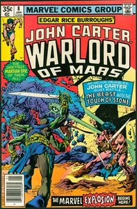 John Carter Warlord of Mars 8 NM 9.4 Marvel 1978 - Picture 1 of 3