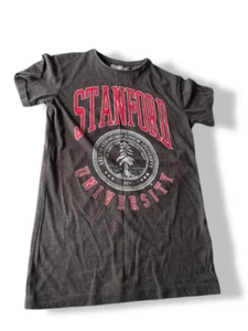 Vintage women's Stanford University graphics grey short sleeve tees in M| L25 W1 - Bild 1 von 6
