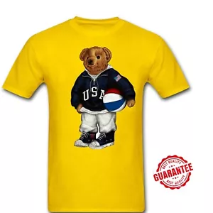 Camisa de oso americano, camiseta de oso de peluche, camisa de oso de EE. UU., camisa de oso de peluche, unisex - Imagen 1 de 9