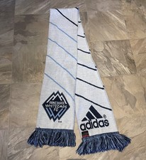 MLS Vancouver Whitecaps FC official stripe pattern scarf!