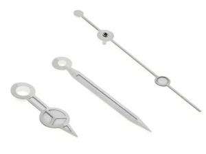 WATCH HAND FOR 40MM ROLEX SUBMARINER MOVEMENT 3035/3135 16610 16613 16818 SILVER - Picture 1 of 5