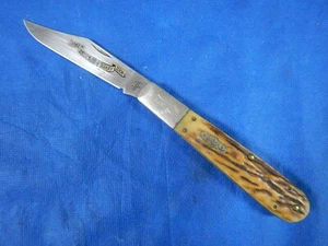 CASE XX CCC CLUB LIFE GENUINE STAG  25TH ANNIV GRAND DADDY BARLOW KNIFE #L8076 - Picture 1 of 14