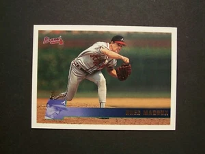 1996 Topps Baseball #318 GREG MADDUX (Atlanta Braves) - MT! WOW! L@@K! - Picture 1 of 1