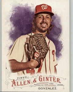2016 Topps Allen & Ginter Gio Gonzalez #139 Washington Nationals - Picture 1 of 2