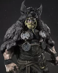 Thor 3D Printed Figure, Norse Mythology Viking God Statue, Unpainted - Picture 1 of 10