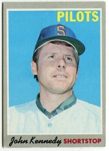 1970 Topps #53 John Kennedy Seattle Pilots - Picture 1 of 2