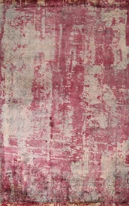 Contemporary Wool Abstract Indian Area Rug 7x10 Living Room Carpet - Picture 1 of 18