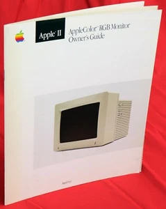 Apple IIgs AppleColor RGB Monitor Owner's Guide 030-3106-B - Foto 1 di 4