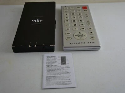 THE SHARPER IMAGE Oversized Large 11" Universal TV Television Remote Control NEW - Image 1 of 4