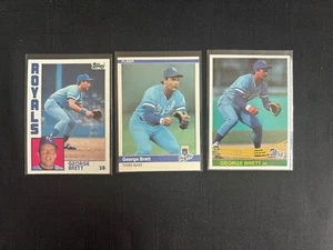 3x 1984 DONRUSS, FLEER, TOPPS GEORGE BRETT! NMMT! - Picture 1 of 2