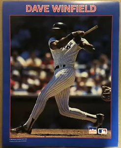 Póster original vintage de los Yankees de Nueva York Dave Winfield Starline 1988 Head Shop - Imagen 1 de 8