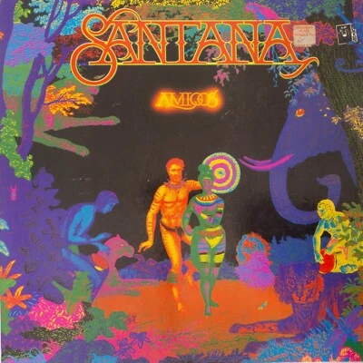 SANTANA - AMIGOS - Vinyl LP - CBS Records - 1976 - VG - FREE POSTAGE (668) - Image 1 of 4