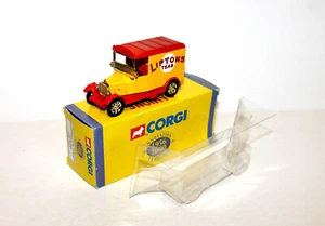 CORGI - CAMIONNETTE LIVRAISON T FORD VAN, PUB LIPTON TEA, CAMION ANTAN 1956-2000 - Picture 1 of 7