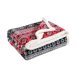 Eddie Bauer Ultra-Plush Collection Throw Blanket-Reversible Sherpa Fleece Cov... - Picture 1 of 6