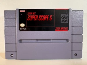 Super Scope 6 (Super Nintendo SNES, 1992) Near-Mint Cartridge Authentic. - Picture 1 of 3