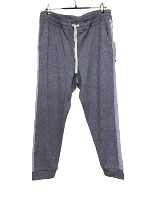 Johnny Was Calme Cozy Lounge Jogger Pants Size XL Blue Stripe Comfort Ankle NWT - Image 1 of 4