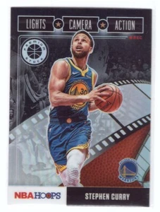 2019-20 Hoops Lights Camera Action Holo #2 Stephen Curry Warriors - Bild 1 von 1