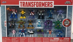 Transformers ⚡️Jada Toys Nano Metalfigs Die-Cast Figures 1.65" (18-Pack) - Picture 1 of 6