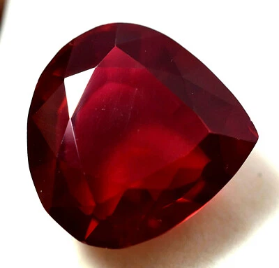 37.75 Ct Natural Huge Red Ruby Mozambique GGL Certified AAA+ Treated Gemstone - Image 1 of 4