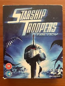 Starship Troopers Trilogy Blue Ray three movies very rare slipcase edition - Bild 1 von 4