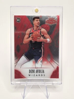 2020-21 Panini Honors Deni Avdija Rookie Card #584 Washington Wizards RC - Image 1 of 2