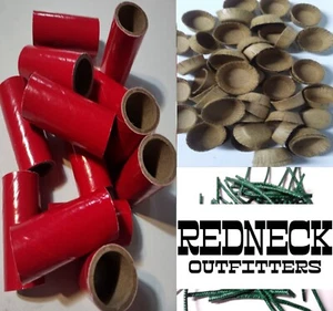 Pyro Tube Supplies 1/4 Stick 3/4 x 2-1/8 mit Kraftstopfen 25ct - Bild 1 von 6