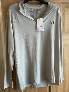 Lyle & Scott Golf seamless long sleeve shirt UK Size S/M bnwt rrp £85 - Picture 1 of 6