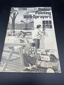 Sears 1978 Power Painting With Sprayers Brochure - Imagen 1 de 6