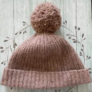 OUTERKNOWN Gorro Tejido Pom 100% Cachemira Adulto Unisex Talla Única OS USADO EN EXCELENTE ESTADO LEER - Imagen 1 de 11