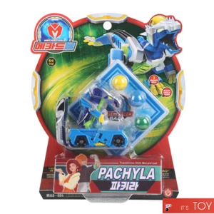 Mecard Ball PACHYLA Blue Dino Mecanimal Transforming Robot Car Bead Toy 2021 - Picture 1 of 8