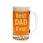Engraved Best Dad Ever Beer Mug