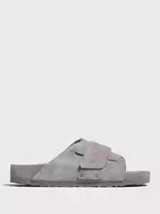 Birkenstock Kyoto All Suede Exquisite Sandals EU 40 Women 9-9.5 Taupe Grey - Picture 1 of 18