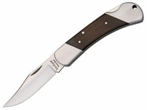 Kershaw 3120WX Black Gulch Folding Knife Wood Handle W/sheath