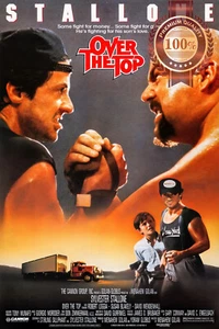 OVER THE TOP V2 1987 80s STALLONE ORIGINAL OFFICIAL MOVIE PRINT PREMIUM POSTER - Picture 1 of 6