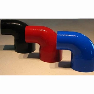 Acoplador de silicona de 90 grados 2,25""-3"" 57 mm-76 mm intercooler de admisión - Imagen 1 de 1
