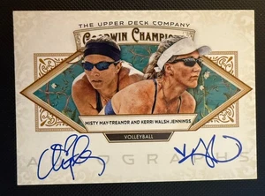2025 UD GOODWIN CHAMPIONS SP DUAL AUTOGRAPH MISTY MAY-TREANOR & KERRI JENNINGS - Picture 1 of 2