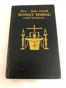 1967 "New Saint Joseph Sunday Missal And Hymnal", Catholic Book Pub. CO. - Picture 1 of 5