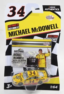 Michael McDowell #34 Love's Daytona Win Ford 2021 Wave 12 Lionel Authentics 1/64 - Picture 1 of 3