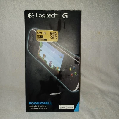 Logitech PowerShell Controlador y Batería para iPhone 5 5s IPod Touch Nuevo (YJ) Foto 1 de 4